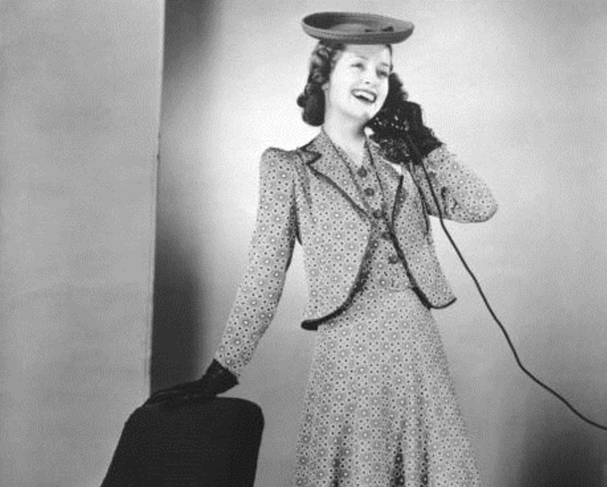 The Stunning Modest Suits of Yesteryear