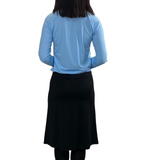 Modest Swim/Sport Skirt with Attached Long Leggings