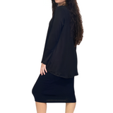 Our Classic Hi Lo Tunic with Soft Ribbed Fabric