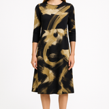 Past The Knee T-Shirt Dress - Comfortable A-Line Silhouette
