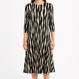 Past The Knee T-Shirt Dress - Comfortable A-Line Silhouette