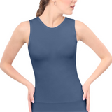 Premium Sleeveless Layering Tank Top with Full Shoulder Coverage