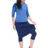 Swim and Sport Skirt with Attached Leggings - Mid-Weight Fabric