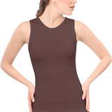 Premium Sleeveless Layering Tank Top with Full Shoulder Coverage