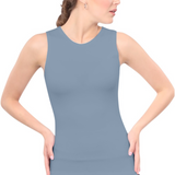Premium Sleeveless Layering Tank Top with Full Shoulder Coverage