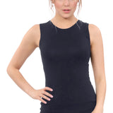 Premium Sleeveless Layering Tank Top with Full Shoulder Coverage