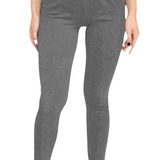Comfortable Medium Weight Full Length Cotton Spandex Jersey Leggings