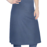 Plus Size Modest Swim and Sports Midi Skirt with Attached Leggings - UPF 50 Protection