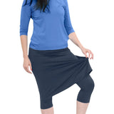 Swim and Sport Skirt with Attached Leggings - Mid-Weight Fabric