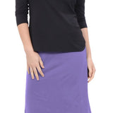 Modest Swim and Sports Midi Skirt with Attached Leggings - UPF 50 Protection