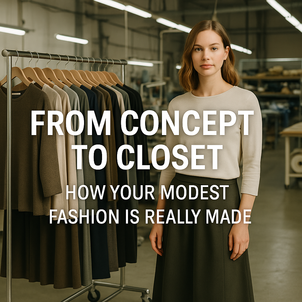 From Concept to Closet: How Your Modest Fashion Is Really Made