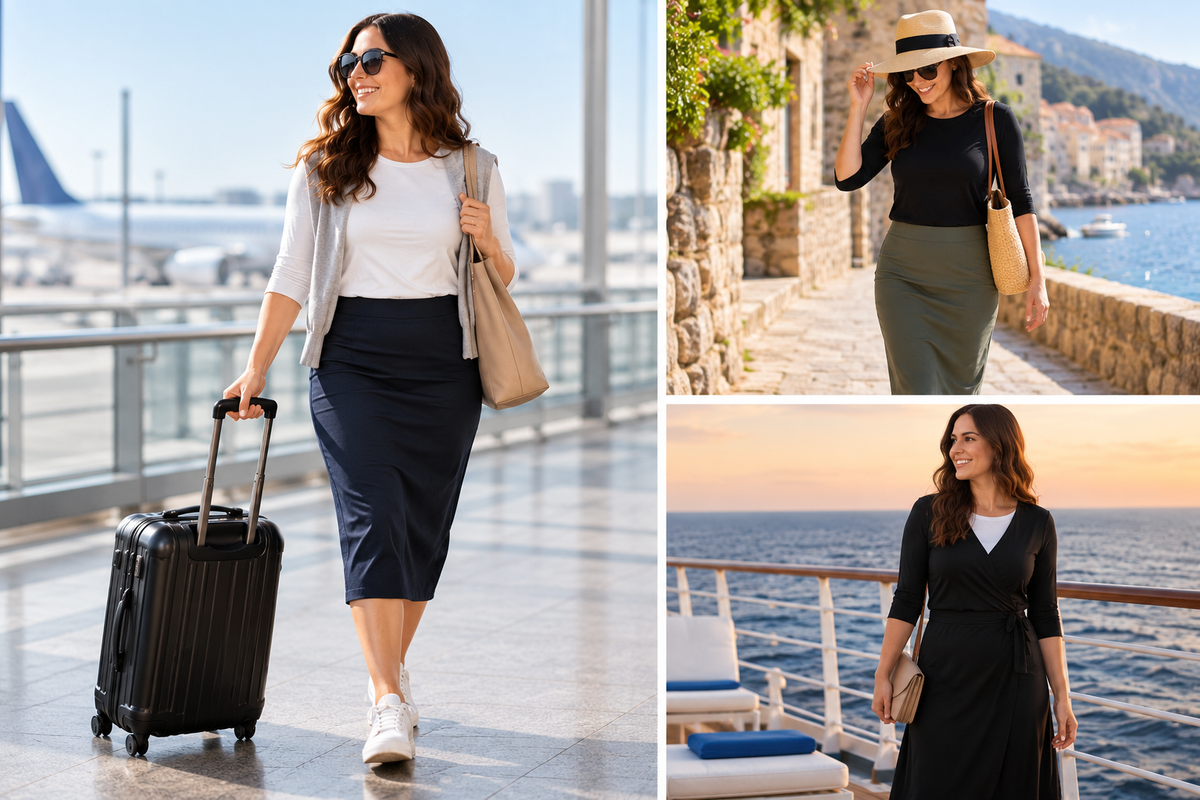 Modest Travel Outfits: A 5-Day Capsule for Trips & Cruises – Kosher ...