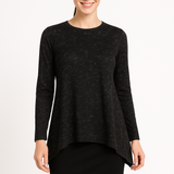 Relaxed Fit Modest 3/4 Sleeve Knee-Length Dress with Pockets