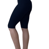 Elbow Sleeve Mid-Calf Swim Dress with Separate Knee-Length Shorts - UVF Protection