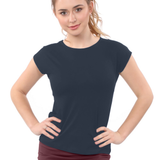 Cap Sleeve Layering Tee for Women