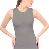 Premium Sleeveless Shell Top with Full Shoulder Coverage - Layering Tank Top