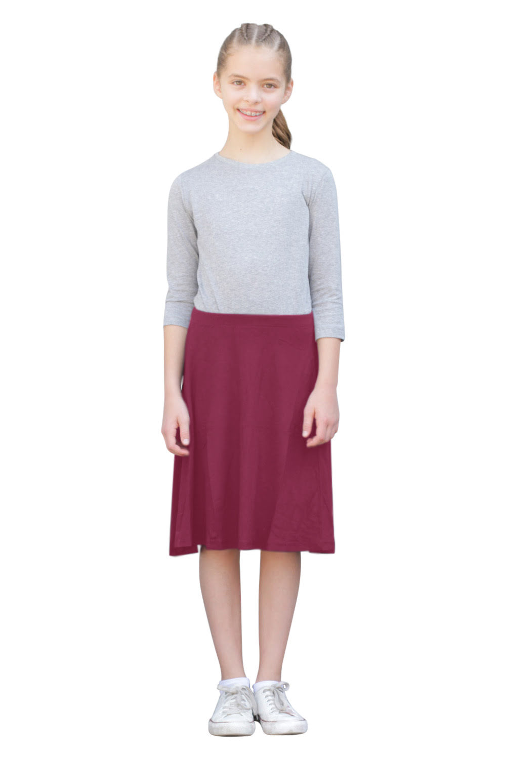 Girls' Twirl Skater Skirt - Knee Length