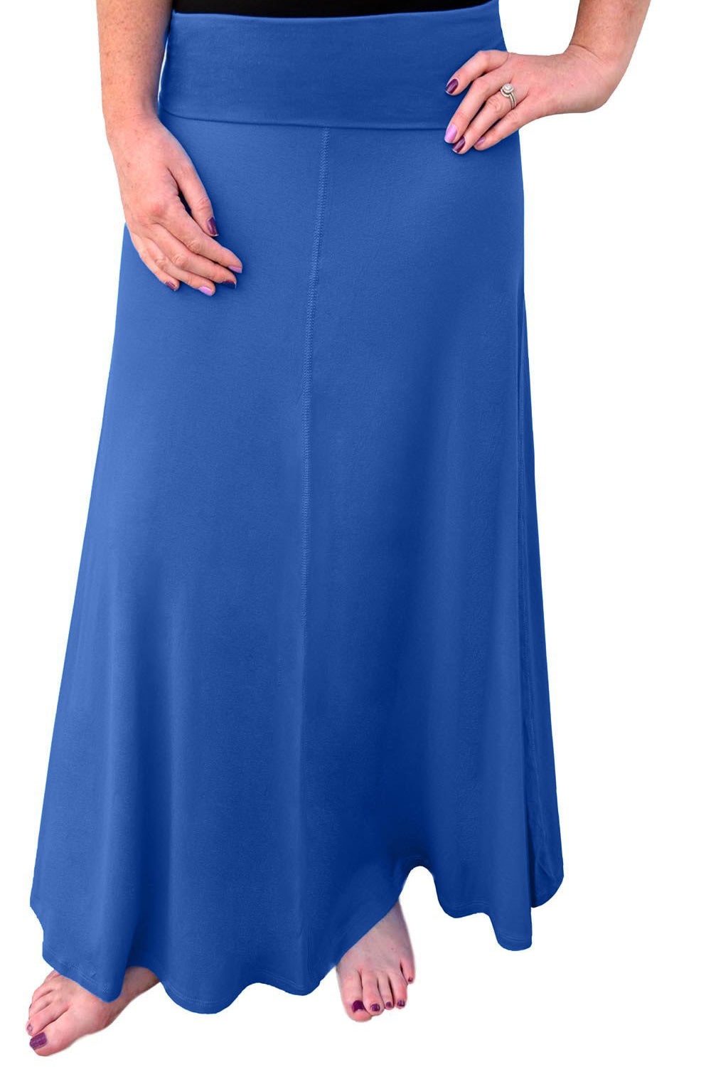 Maxi Skirt for Girls Flowing A-line