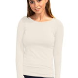 Essential Round-Neck Layering Top - Long Sleeve