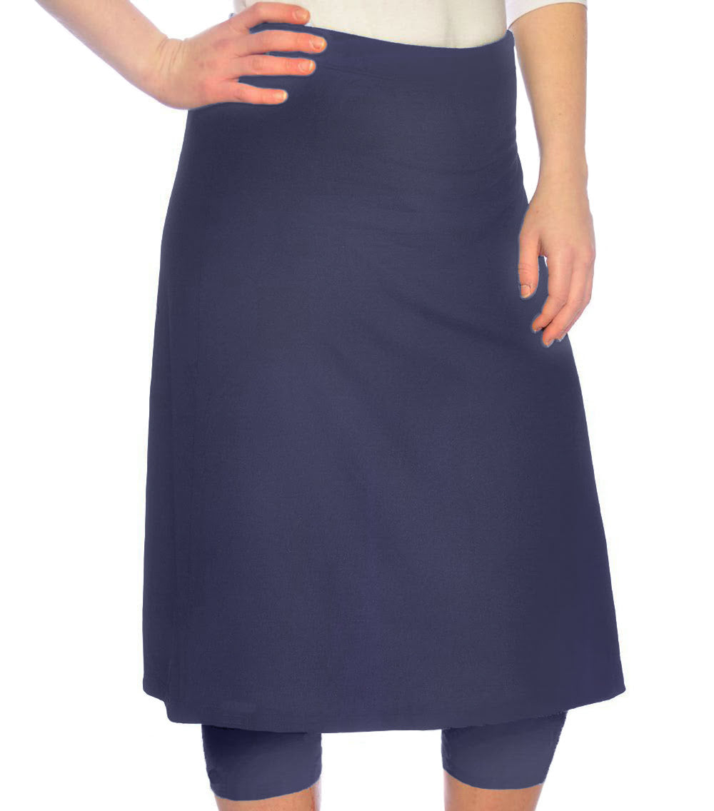 Womens Athletic Sports Skirt / Swim Skirt With Leggings Plus Size