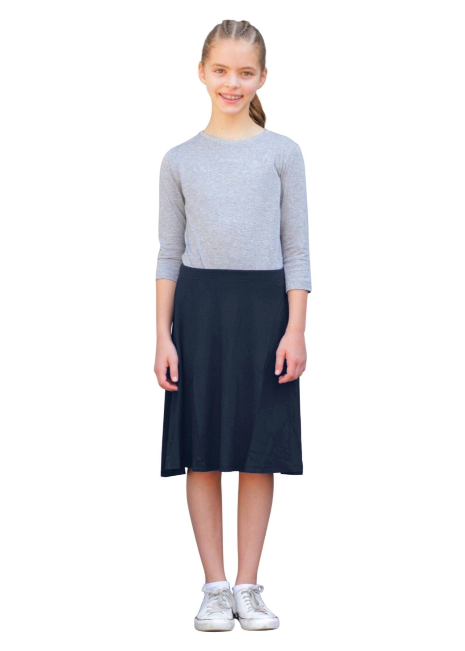 Girls' Twirl Skater Skirt - Knee Length