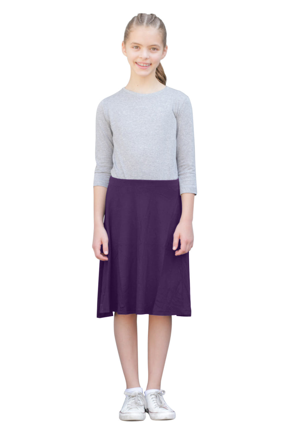 Girls' Twirl Skater Skirt - Knee Length