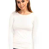 Essential Round-Neck Layering Top - Long Sleeve