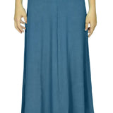 Maxi Skirt for Girls Flowing A-line