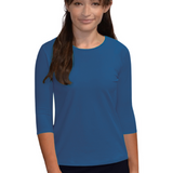 Womens 3/4 Sleeve Shell Top