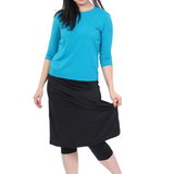 Womens Running or Swimming Skirt With Leggings - Mid-weight Fabric