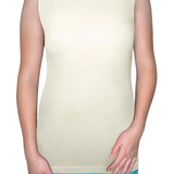 Girls' Modest Crew Neck Shell (Ages 5-12) - Sleeveless Layering Essential