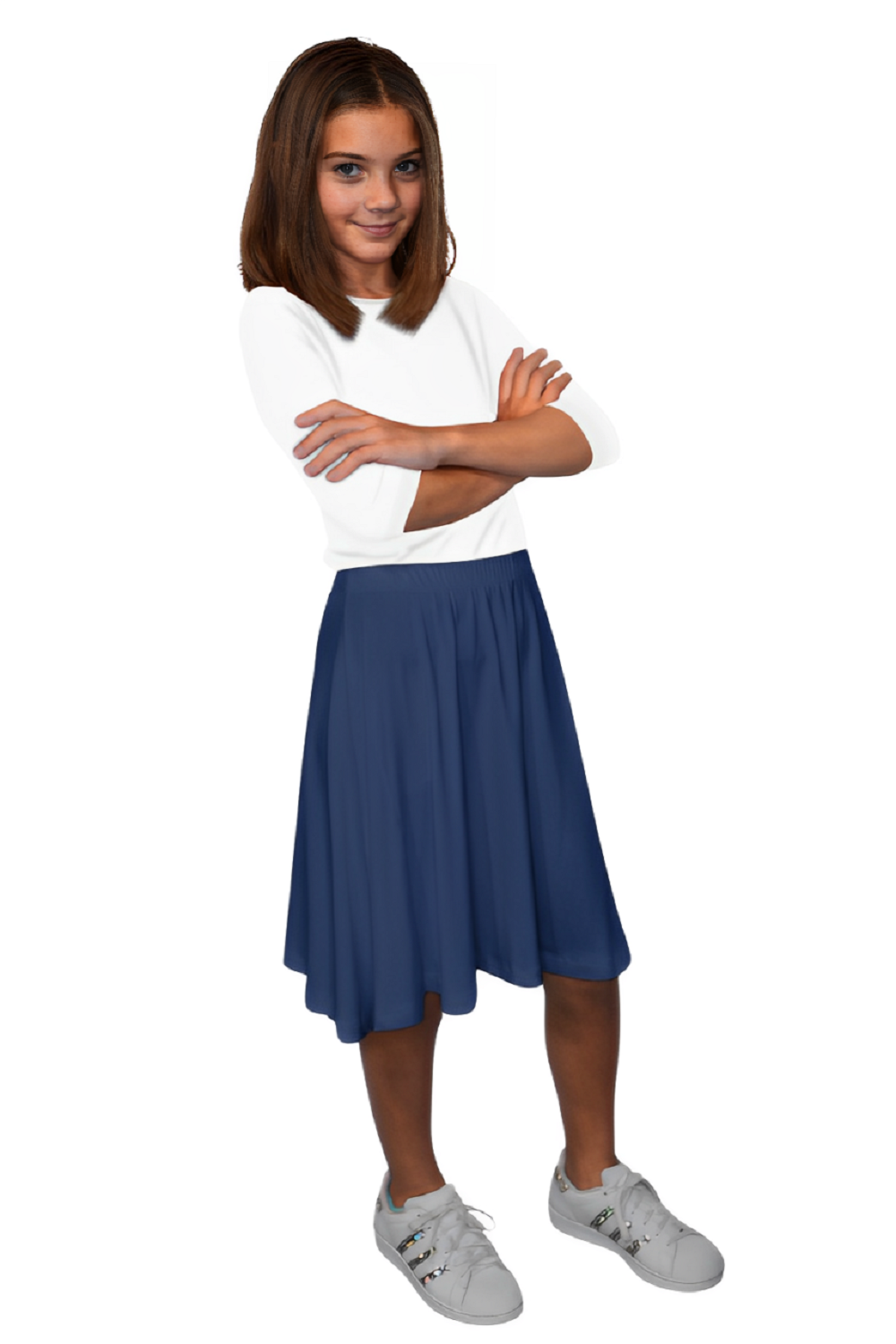 Girls' Twirl Skater Skirt - Knee Length