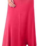 Maxi Skirt for Girls Flowing A-line