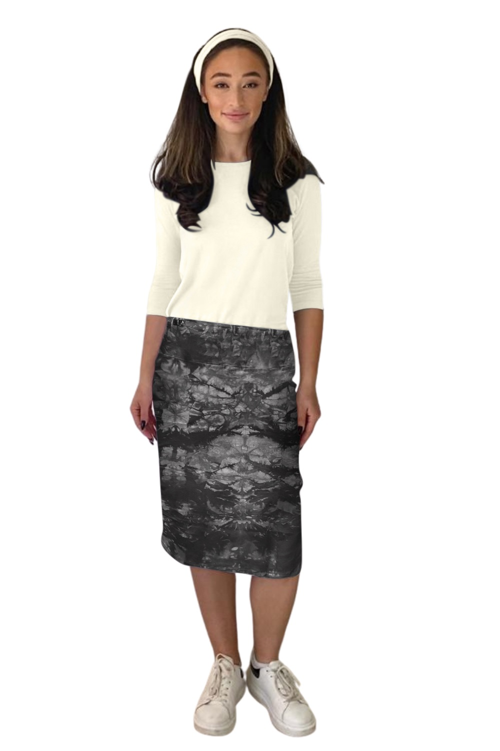 knee length pencil skirt dress Editum Women's Elegant Black And White Plaid Square Neck Short Sleeve Bodycon Pencil Skirt Dress,Office Stretchy Knit Knee-Length Autumn Commuter Dress