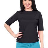 Modest Elbow Sleeve Swim & Running/Exercise Shirt - UV 50 Protection