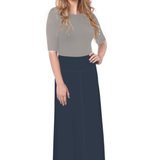 Maxi Skirt for Womens Flowing A-line