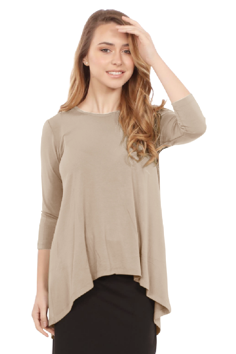 High-Low Tunic with Modern Comfort