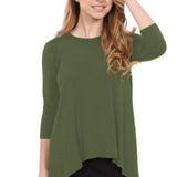 High-Low Tunic with Modern Comfort