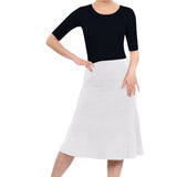 Knee Length A-Line Skirt for Women