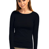 Essential Round-Neck Layering Top - Long Sleeve