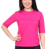 Modest Elbow Sleeve Swim & Running/Exercise Shirt - UV 50 Protection