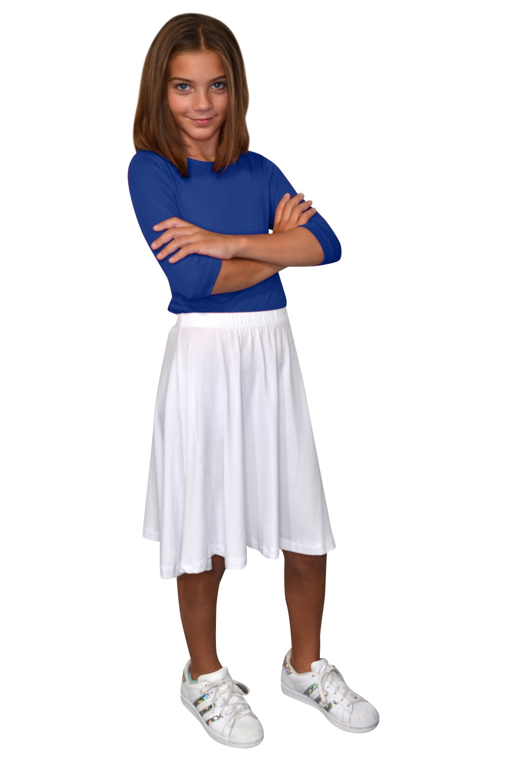 Girls' Twirl Skater Skirt - Knee Length