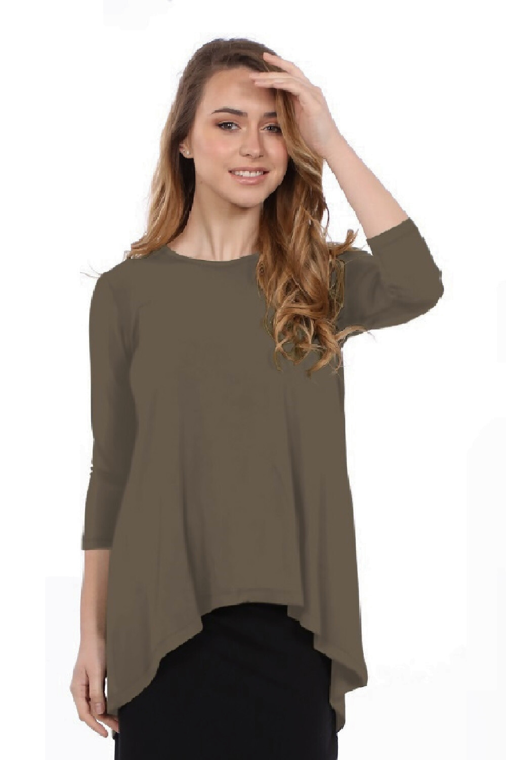 High-Low Tunic with Modern Comfort