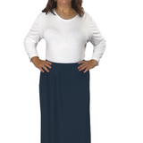 Long Dressy Skirt for Plus Sized Women