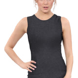 Premium Sleeveless Shell Top with Full Shoulder Coverage - Layering Tank Top