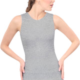 Premium Sleeveless Shell Top with Full Shoulder Coverage - Layering Tank Top