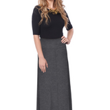 Maxi Skirt for Womens Flowing A-line