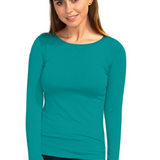 Essential Round-Neck Layering Top - Long Sleeve