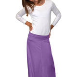 Maxi Skirt for Girls Flowing A-line