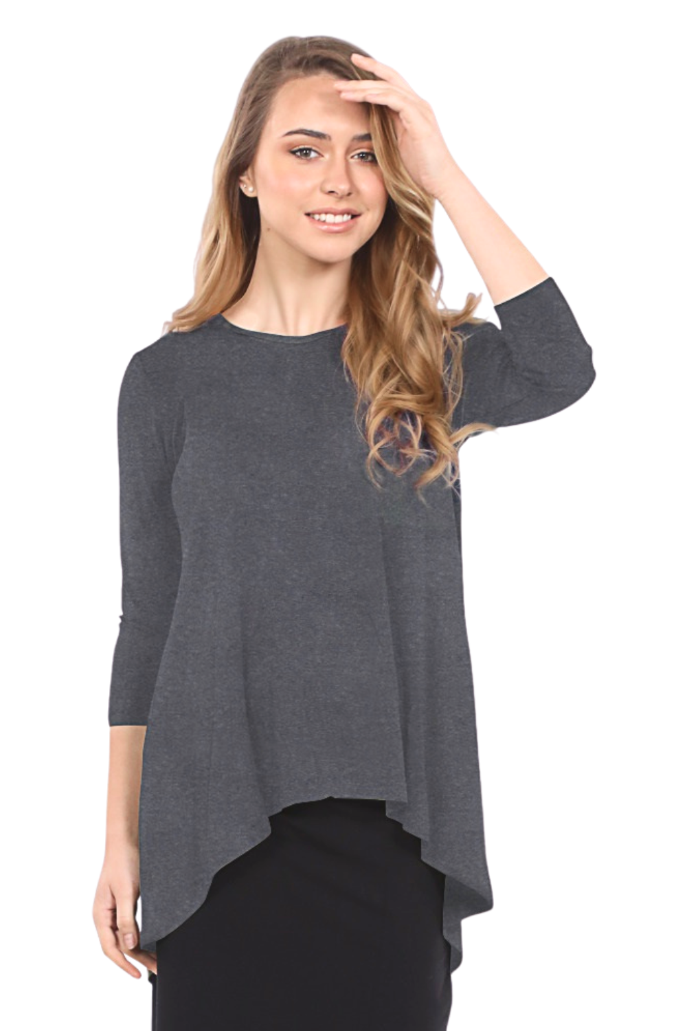 High-Low Tunic with Modern Comfort